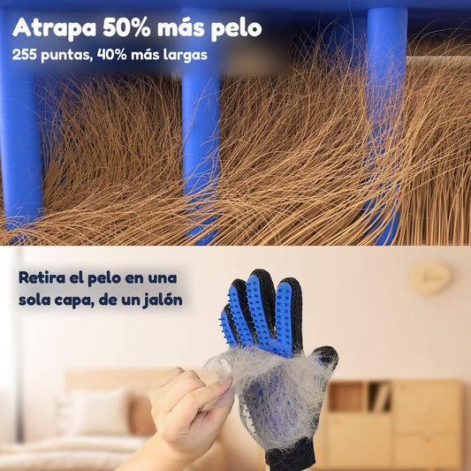 Atrapa 50% más pelo y lo retiras en una sola capa
