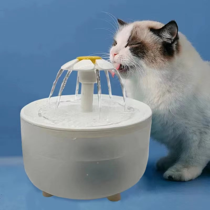 Fuente de agua para gato y perro chico (1.2 L)