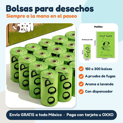 Bolsas para desechos: Siempre a la mano en el paseo