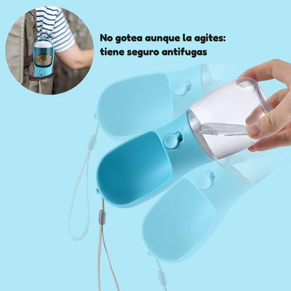 No gotea aunque la agites: tiene seguro antifugas