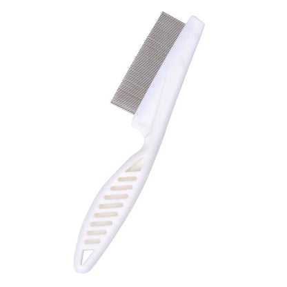 Peine para pulgas de dientes finos para perro y gato