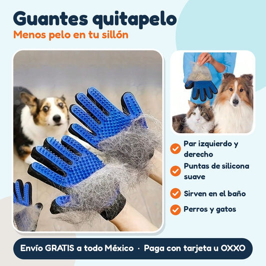 Guantes quitapelo: Menos pelo en tu sillón